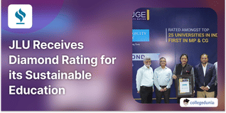 JLU, Bhopal Receives Diamond Rating for its Commitment to Sustainable Education; Check Details Here